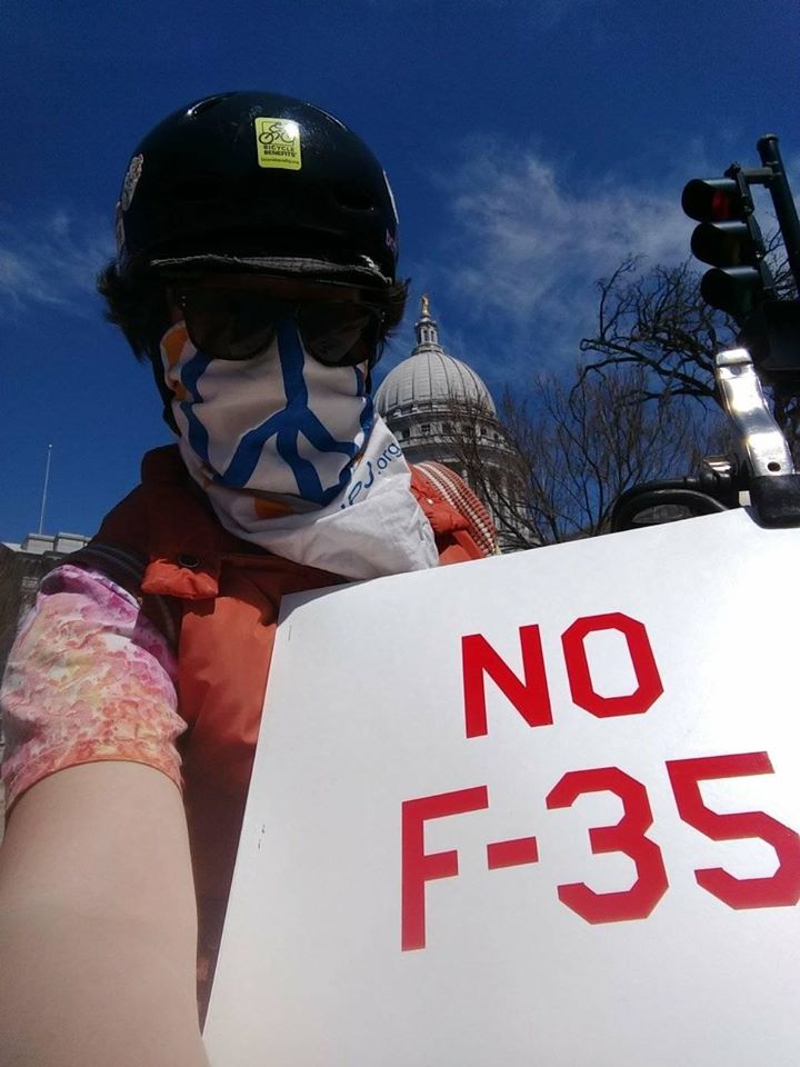 Overwinnen Coördineren Toepassen Rolling protest of F-35s coming to Madison 'amplifies voices' around State  Capitol – Safe Skies Clean Water Wisconsin